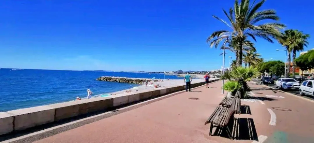 Appartement Reve Azur Studio 6 A Deux Pas De La Mer Parking Wifi Cagnes-sur-Mer France